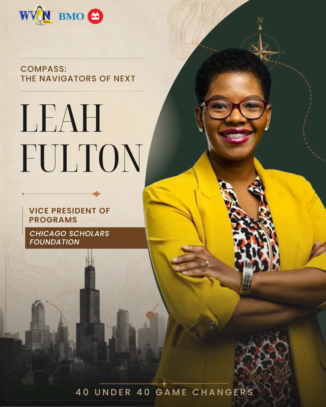 Leah Fulton, Vice President of Programs at Chicago Scholars Foundation