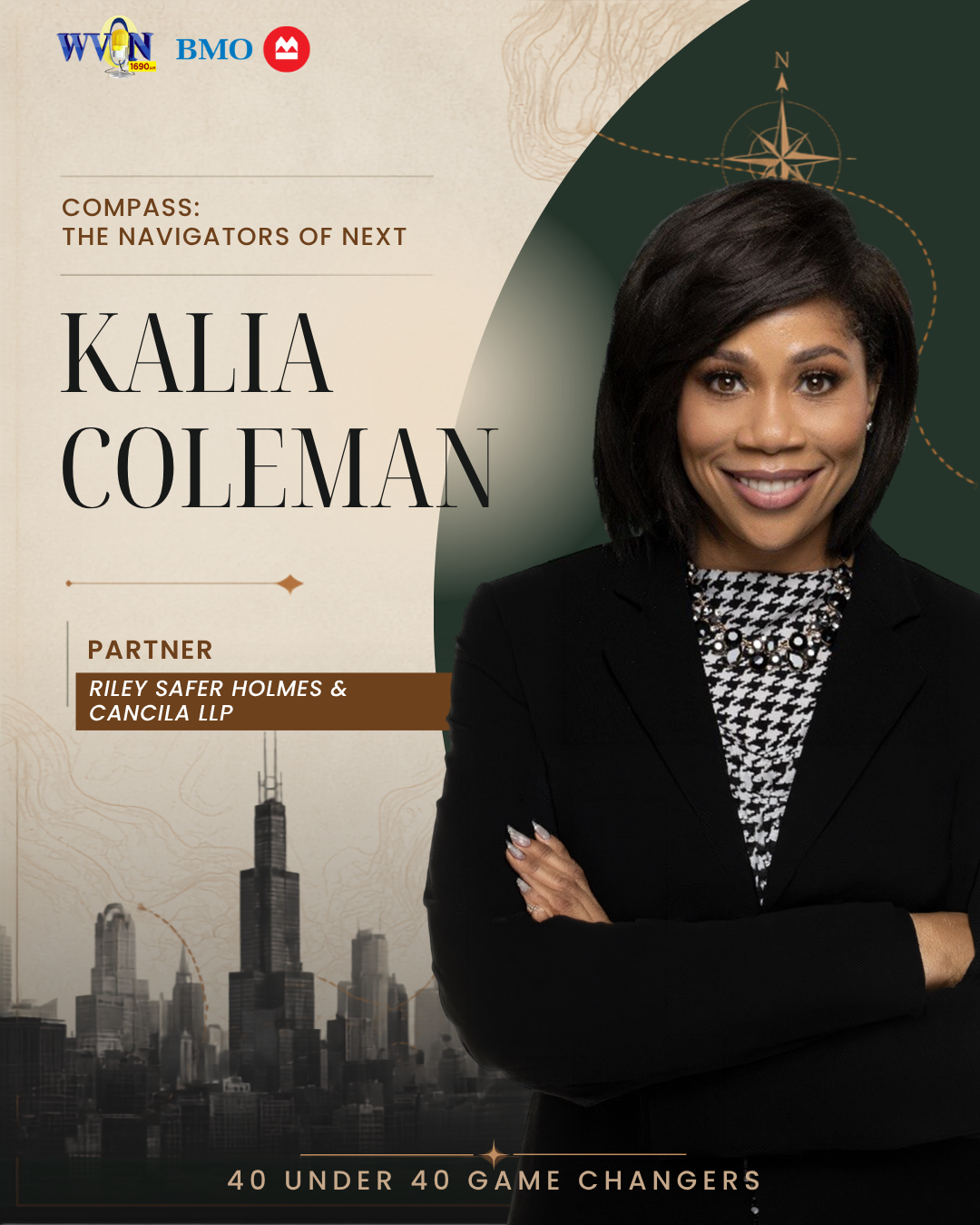 Kalia Coleman, Partner at Riley Safer Holmes & Cancila LLP