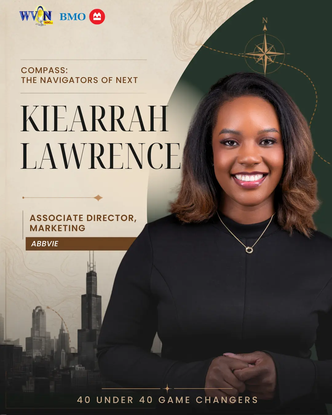 Kiearrah Lawrence, Associate Director, Marketing at AbbVie
