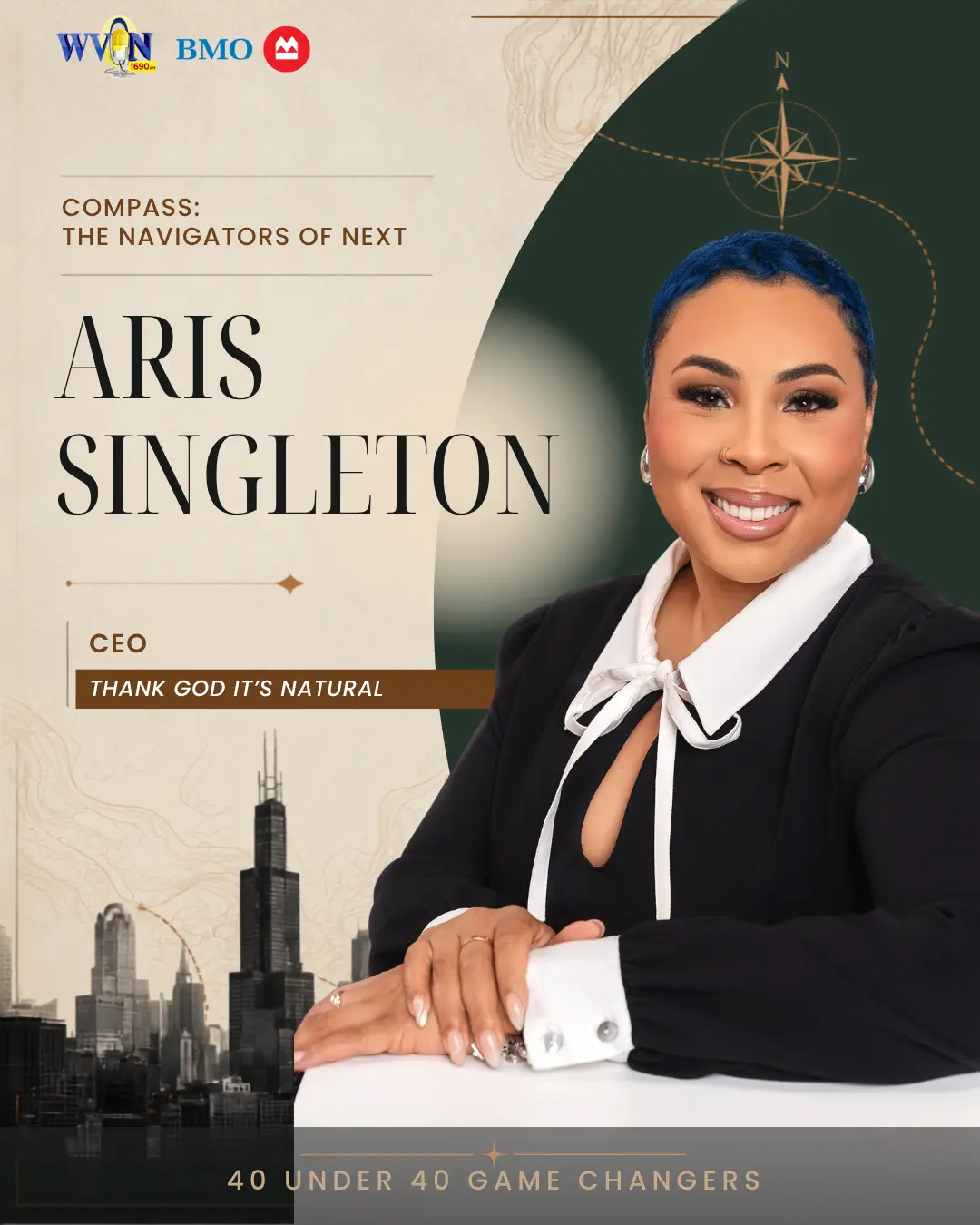 Aris Singleton, CEO at Thank God It’s Natural