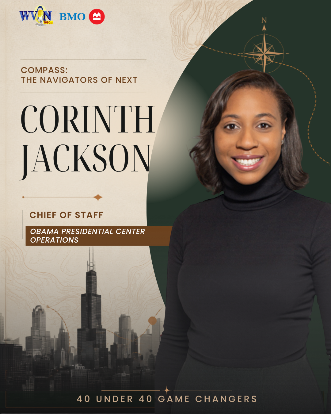 Corinth Jackson, Chief of Staff at Obama Presidential Center Operations