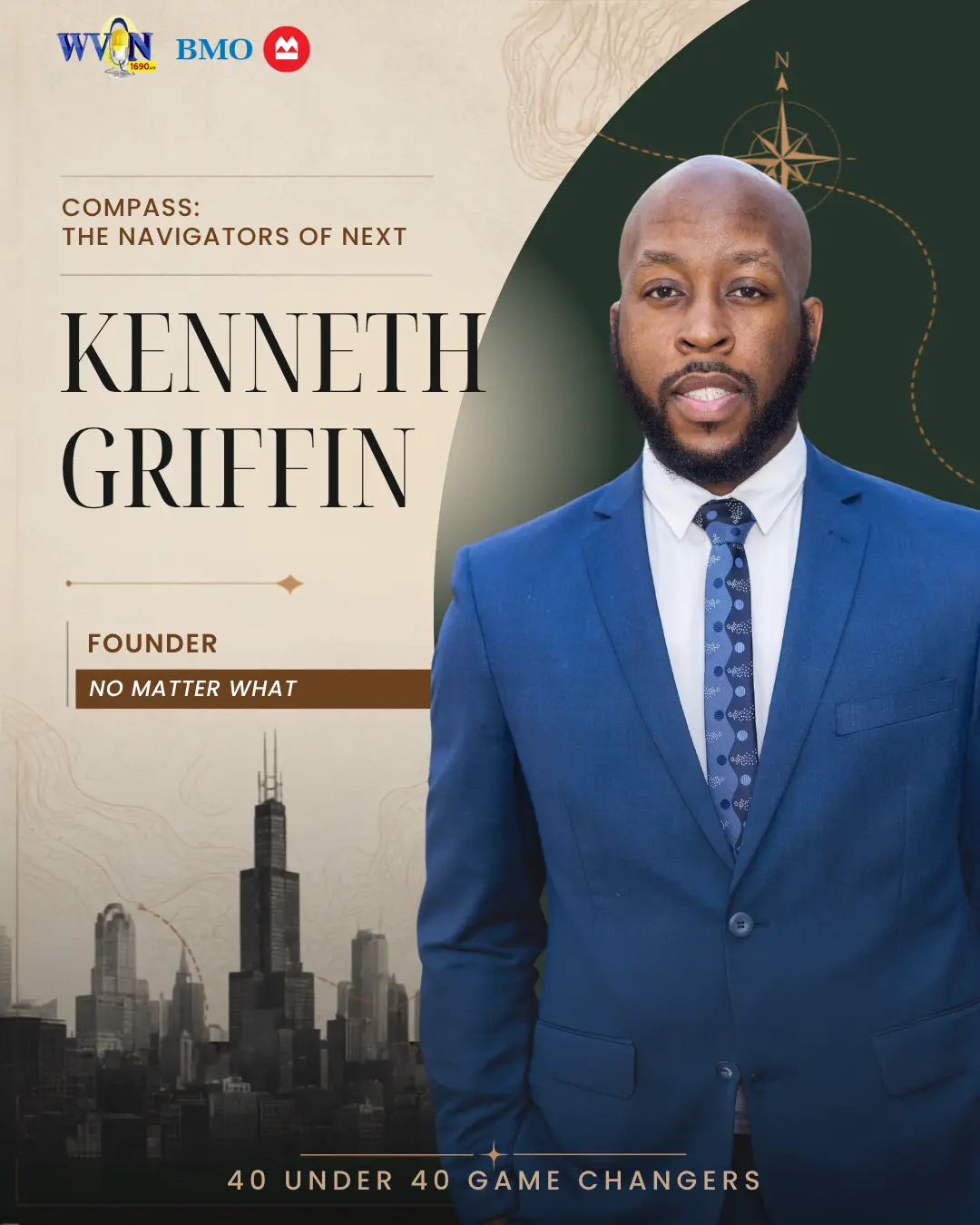 Kenneth Griffin, Founder at No Matter What