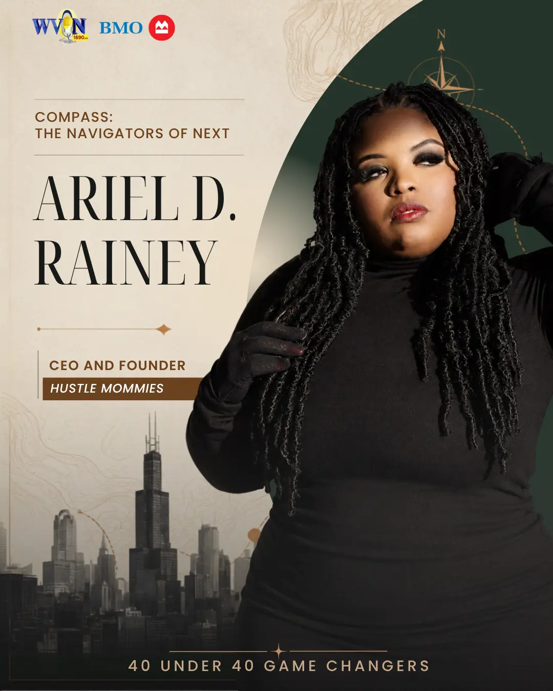 Ariel D. Rainey, CEO and Founder at Hustle Mommies
